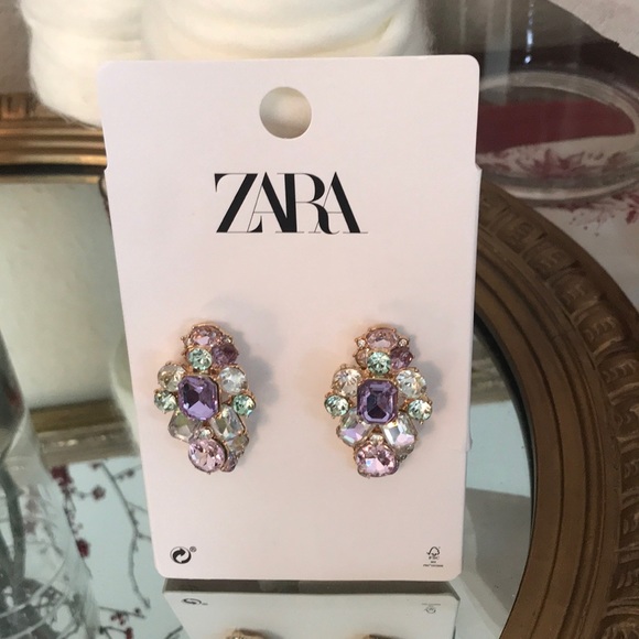 Zara Jewelry - Zara Gem Earrings